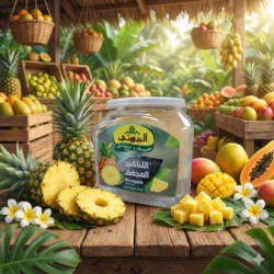 البيروتي شرائح الاناناس مجفف 200 غرام