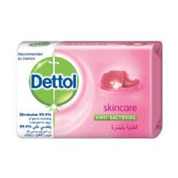 Dettol صابونة للعناية بالبشرة 120gبعطر الورد