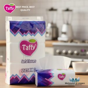 مناديل تافي 225منديل*3عبوات