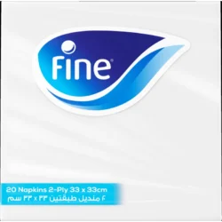 مناديل فاين سفرة مربعات 33*33سم