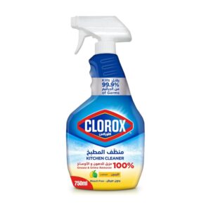 CLOROX منظف ومطهر المطبخ بدون مبيض بعطر الليمون 750ml