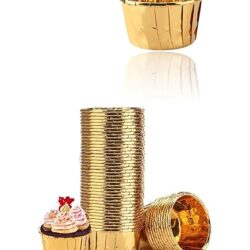 كب كيك قصدير حجم كبير 25*1