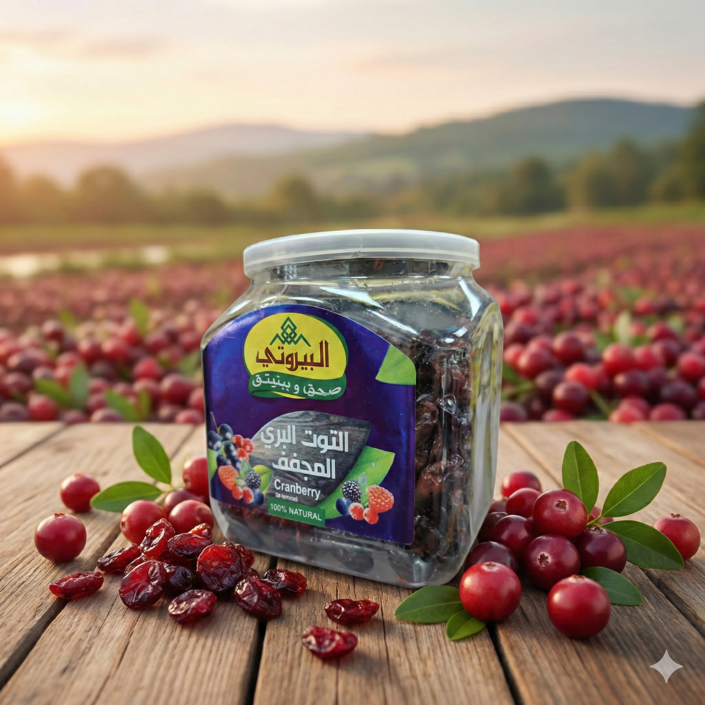 البروتي توت بري مجفف 200 غرام