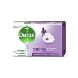 Dettol صابونة للعناية بالبشرة 70g بعطر اللافندر والمسك الابيض