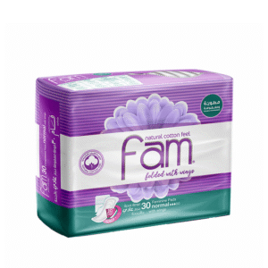 fam فوط نسائية -حجم عادي- 30pcs