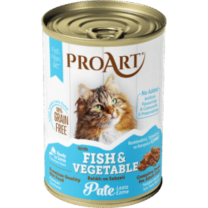 PROART طعام قطط 400g نكهة السمك والخضار