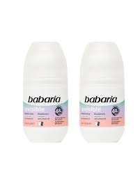 مزيل عرق babaria رول ان ستاتي invisible 50ml*2