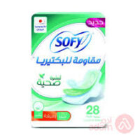 SOFY فوط نسائية مقاومة للبكتيريا -كبير- 28pcs