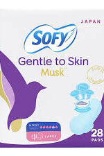 SOFY فوط نسائية بالمسك -كبير- 28pcs