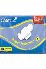 cinderella فوط نسائية -سميكة عادية- 18pcs