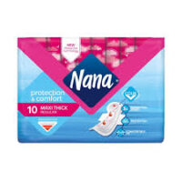 Nana فوط نسائية -ماكسي سميكة متوسة- 10pcs