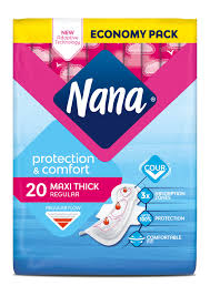 Nana فوط نسائية -ماكسي سميكة متوسطة- 20pcs