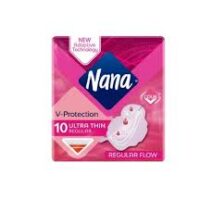 Nana فوط نسائية -الترا رفيعة متوسطة- 10pcs