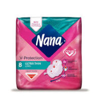 Nana فوط نسائية -الترا رفيعة طويلة- 8pcs