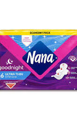 Nana فوط نسائية ليلية -الترا رفيعة طويلة جدا- 16pcs