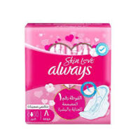 always skin love فوط نسائية -ماكسي سميكة طويلة- 8pcs