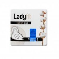 Ladyfit فوط نسائية -حجم ليلي- 6pcs
