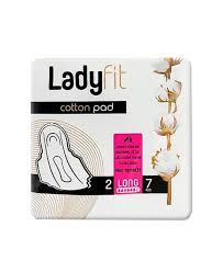 Ladyfit فوط نسائية -حجم طويل- 7pcs