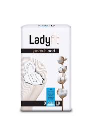 Ladyfit فوط نسائية -حجم ليلي- 18pcs