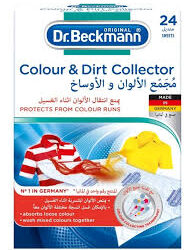 د.بيكمان مناديل مانع التصبغ للغسيل - 24منديل