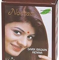 نوراني حناء صبغة الشعر لون بني غامق 1*6