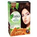 فاتيكا حناء ملونة للشعر مع خلاصة اللوز - 4بني طبيعي-