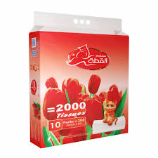 فاين محارم القطة 200منديل مزدوج*10عبوات
