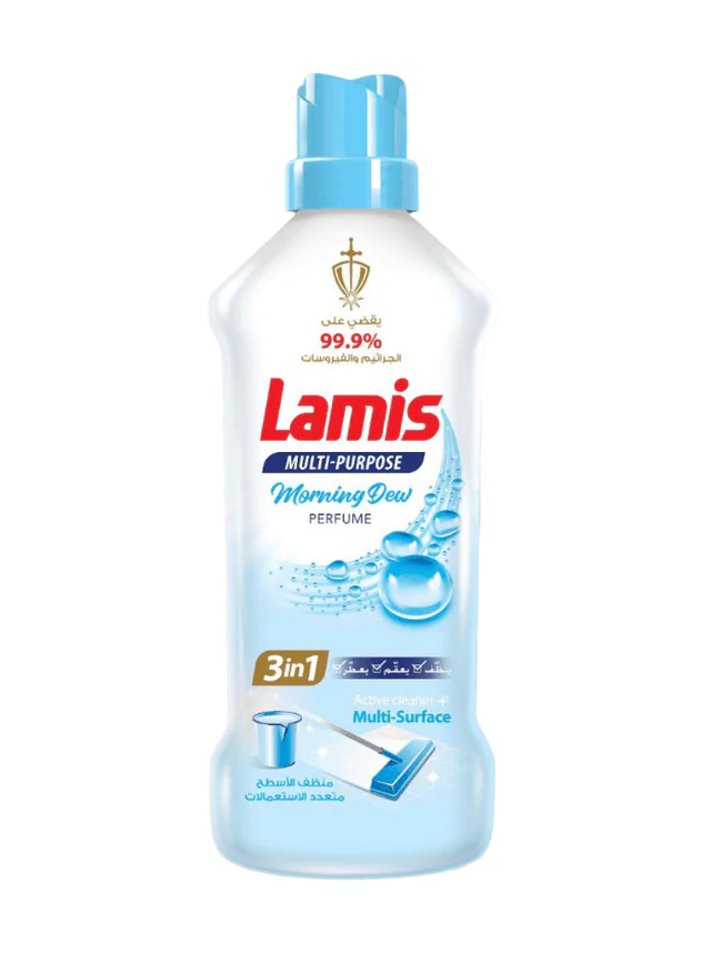 Lamis منظف الاسطح متعدد الاستعمالات 900ml بعطر انتعاش الصباح