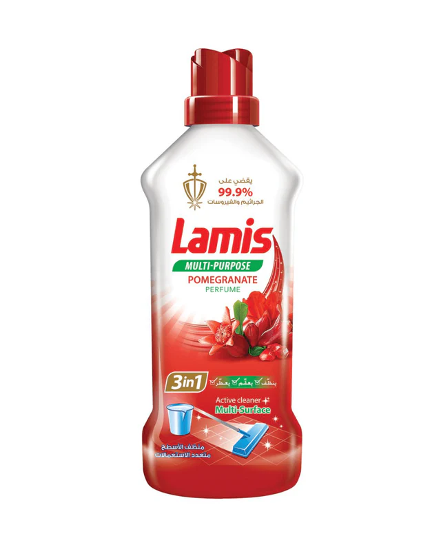 Lamis منظف الاسطح متعدد الاستعمالات 900ml بعطر الرمان