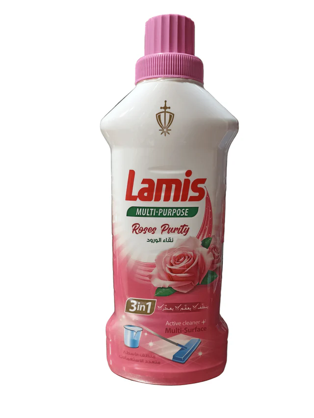 Lamis منظف الاسطح متعدد الاستعمالات 900ml بعطر نقاء الورود