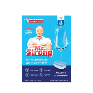 Mr.Strong اقراص غسيل الصحون للجلايات 60قرص