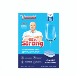 Mr.Strong اقراص غسيل الصحون للجلايات 60قرص