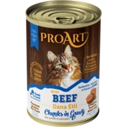 PROART طعام قطط 400g نكهة لحم البقر