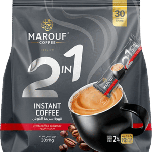 معروف 2*1 قهوة سريعة التحضير 30 مغلف