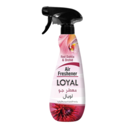 LOYAL معطر جو متعدد الاستخدامات 450ml بعطر الاضاليا الحمراء والاوركيدا