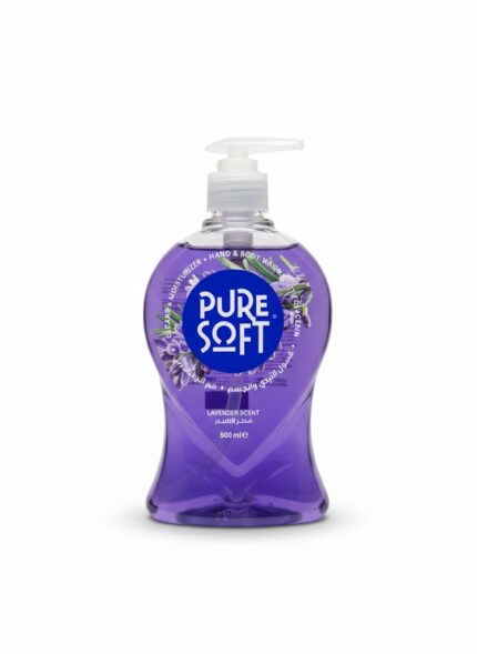 PURE SOFT صابون سائل للايدي 500ml عطر اللافندر
