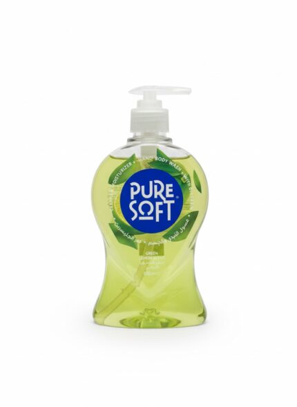 PURE SOFT صابون سائل للايدي 500ml عطر الليمون الاخضر