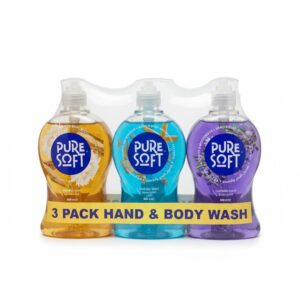 PURE SOFT صابون سائل للايدي 500ml 3*1