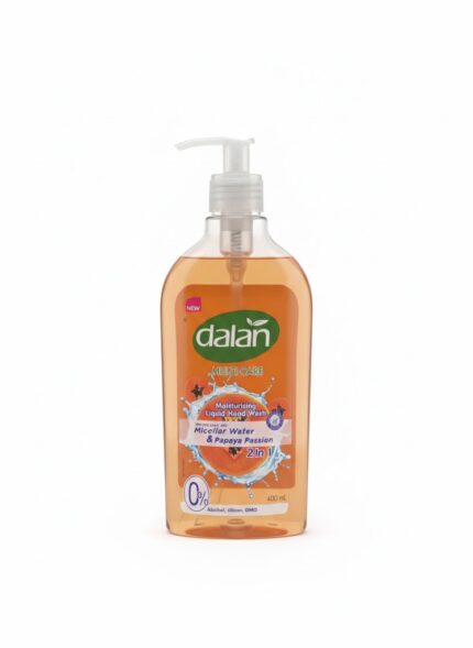 dalan صابون سائل للايدي 500ml بماء الميسيلار الببايا باشن