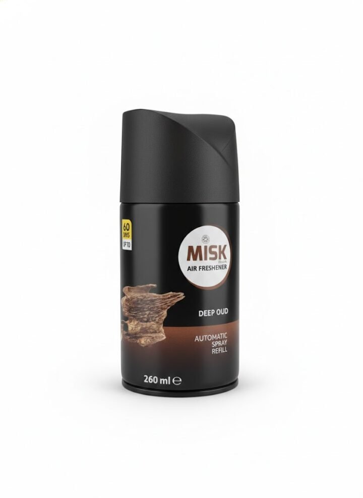 ريفل معطر لماكينة MISK Black بعطر العود 260ml