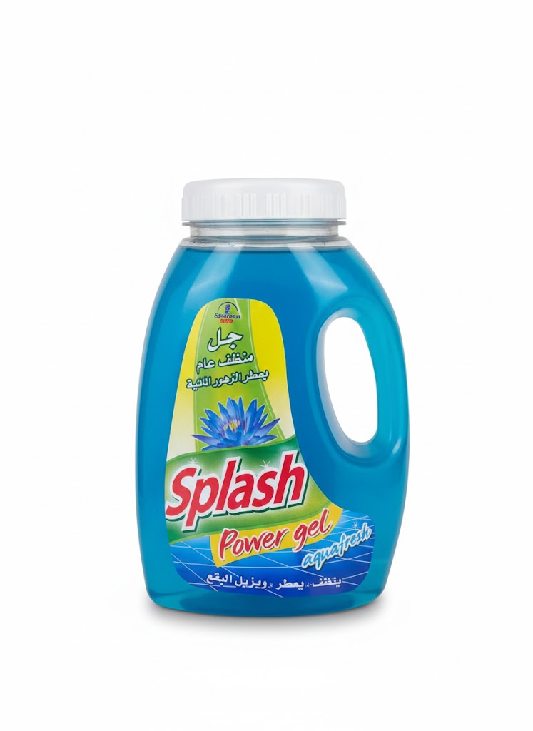 splash جل منظف ومعطر للارضيات 1.5k بعطر الزهور المائية