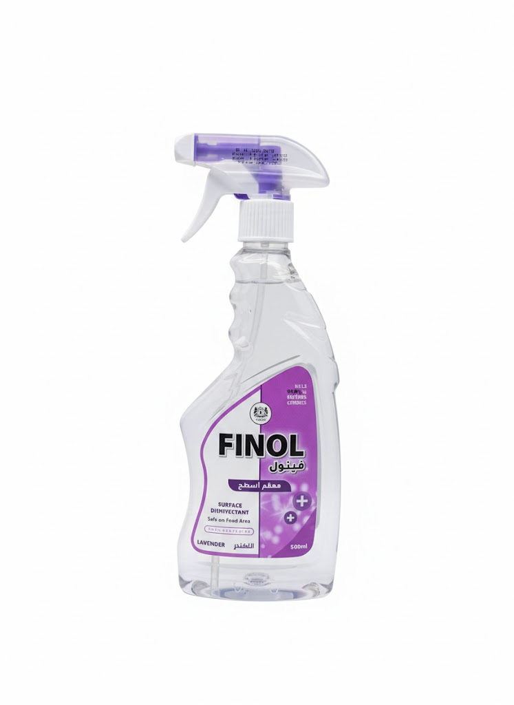 FINOL معقم اسطح 500ml اللافندر