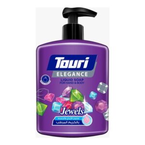 Touri صابون سائل للايدي والجسم 500ml جواهر