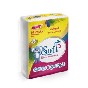 فاين محارم سوف 150منديل مزدوج*10عبوات