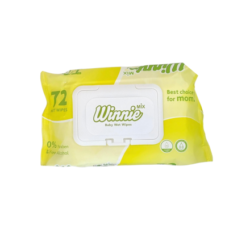 مناديل مبللة 72منديل winnie mix