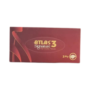 مناديل محارم اطلس 100منديل 3طبقات