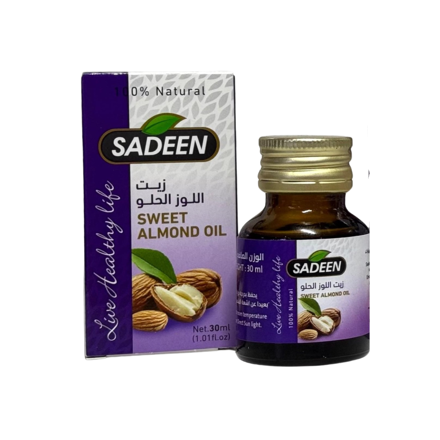 سادين - زيت اللوز الحلو - 30 مل