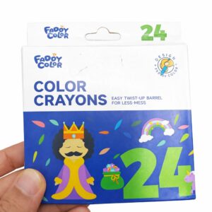 الوان شمعية 24 لون