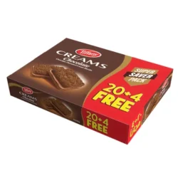 تيفاني بسكويت كريمة  بنكهة الشوكولاتة 16 غرام * 20 * 4 قطع