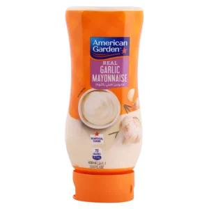 امريكان جاردن مايونيز اصلي بالثوم 400 مل